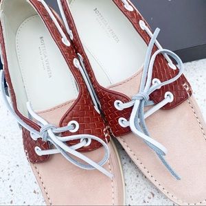 NIB Bottega Veneta Spritz Suede Diving Flats​